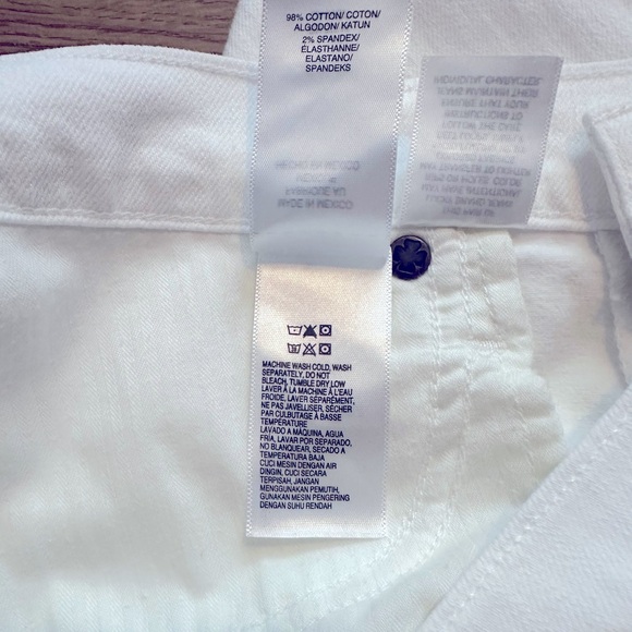 💕price drop💕Lucky Brand Sienna cigarette pearl white jeans - Picture 5 of 6